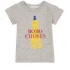 Bobo Choses Squid T-Shirt Light Gray