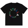Stella McCartney Kids Branded T-Shirt Black