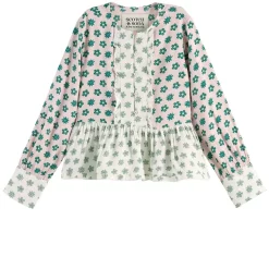 Scotch & Soda Floral Blouse Pink