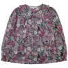 TARTINE ET CHOCOLAT Floral Blouse Gray