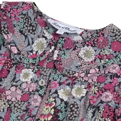 TARTINE ET CHOCOLAT Floral Blouse Gray -PETIT BATEAU Store 1024x1024 1137