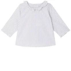 BONPOINT Ganiti Striped Blouse White