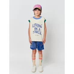 Bobo Choses Living In A Shell Tank Top Cream -PETIT BATEAU Store 1024x1024 1225