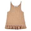 Molo Riza Tank Top Rose Almond Stripe