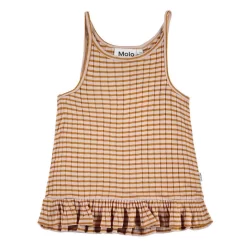 Molo Riza Tank Top Rose Almond Stripe