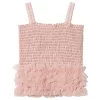 Smocked Tank Top Pink