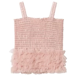 Smocked Tank Top Pink