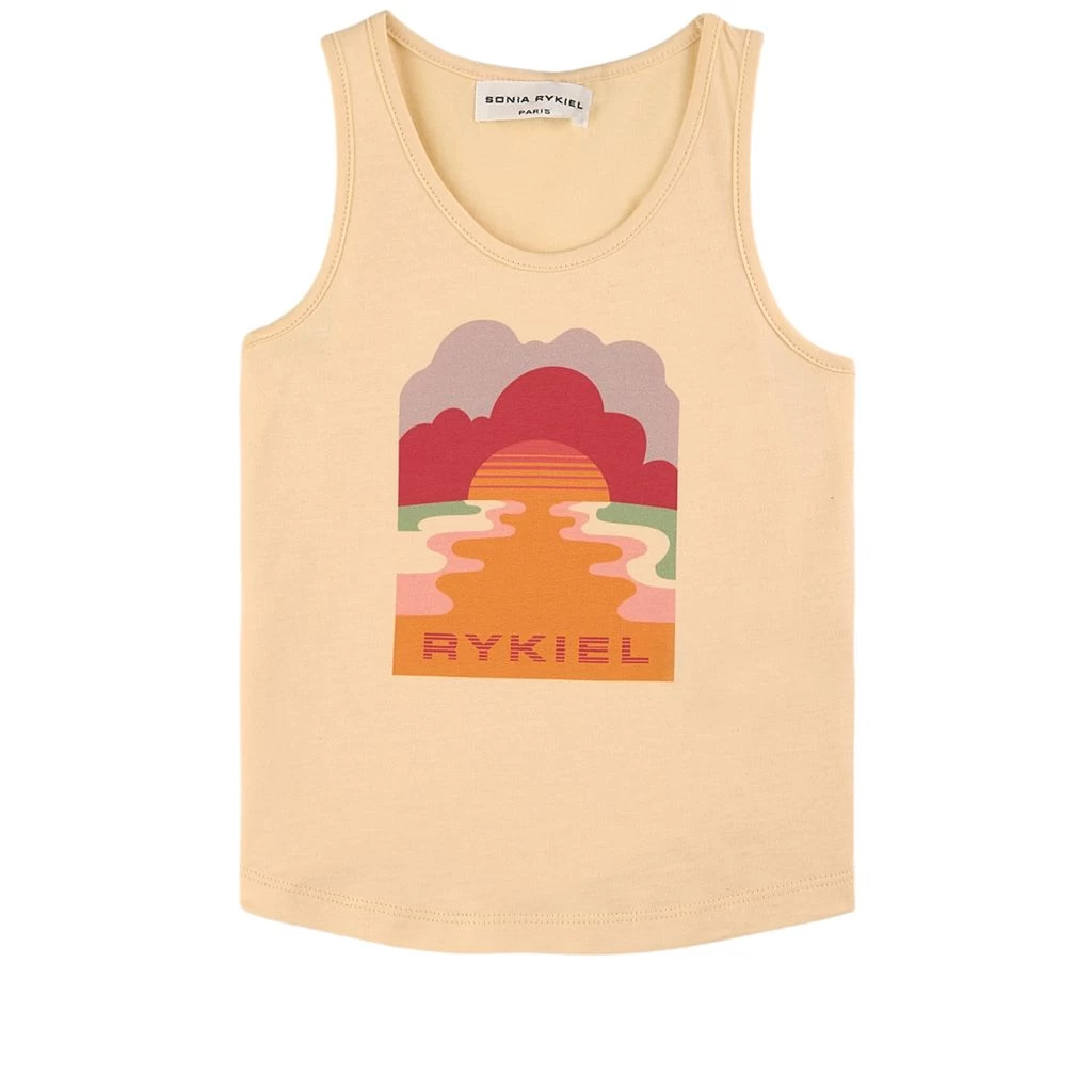 SONIA RYKIEL Miel Tank Top Yellow 1 SONIA RYKIEL Miel Tank Top Yellow