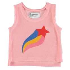 Tank Top With Print Pink