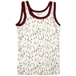 Joha Printed Tank Top Cream