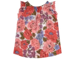 Zimmermann Floral Top Pink