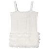 Frilly Top White