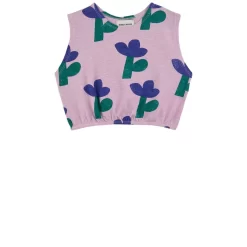Bobo Choses Floral Tank Top Lavender