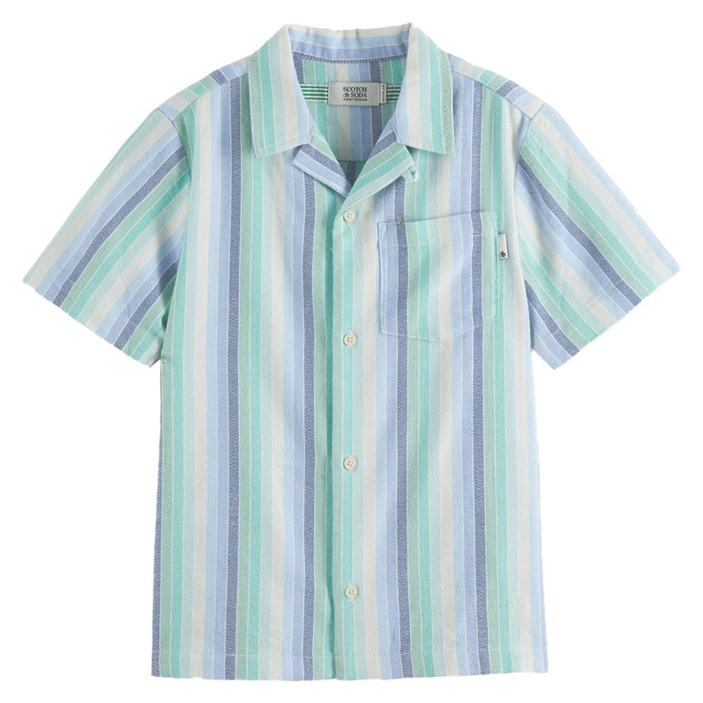 Scotch & Soda Striped Shirt Blue 1 Scotch & Soda Striped Shirt Blue