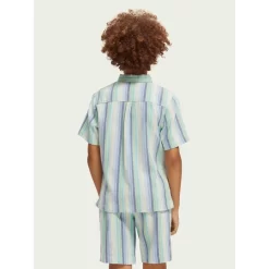 Scotch & Soda Striped Shirt Blue 10 Scotch & Soda Striped Shirt Blue -PETIT BATEAU Store 1024x1024 1359