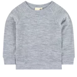Merino Sweatshirt Gray Melange