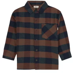 Jacob Plaid Shirt Brown