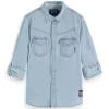 Scotch & Soda Denim Shirt Washed Indigo