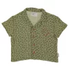 Leopard Print Shirt Green