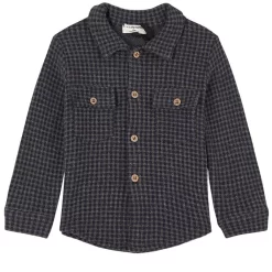 Checked Shirt Navy