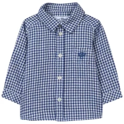TARTINE ET CHOCOLAT Gingham Shirt Blue
