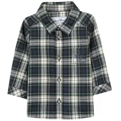 TARTINE ET CHOCOLAT Plaid Shirt Navy