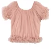 Frilly Princess Top Ballet Pink