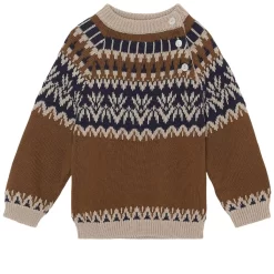 Skye Knit Sweater Walnut