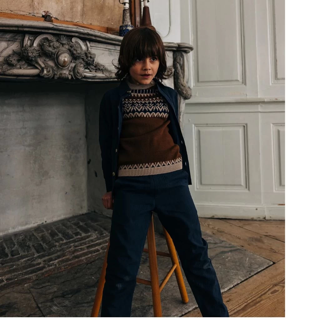 Skye Knit Sweater Walnut 3 Skye Knit Sweater Walnut - Image 3