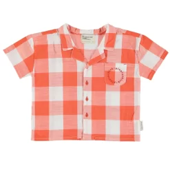 Gingham Shirt Red