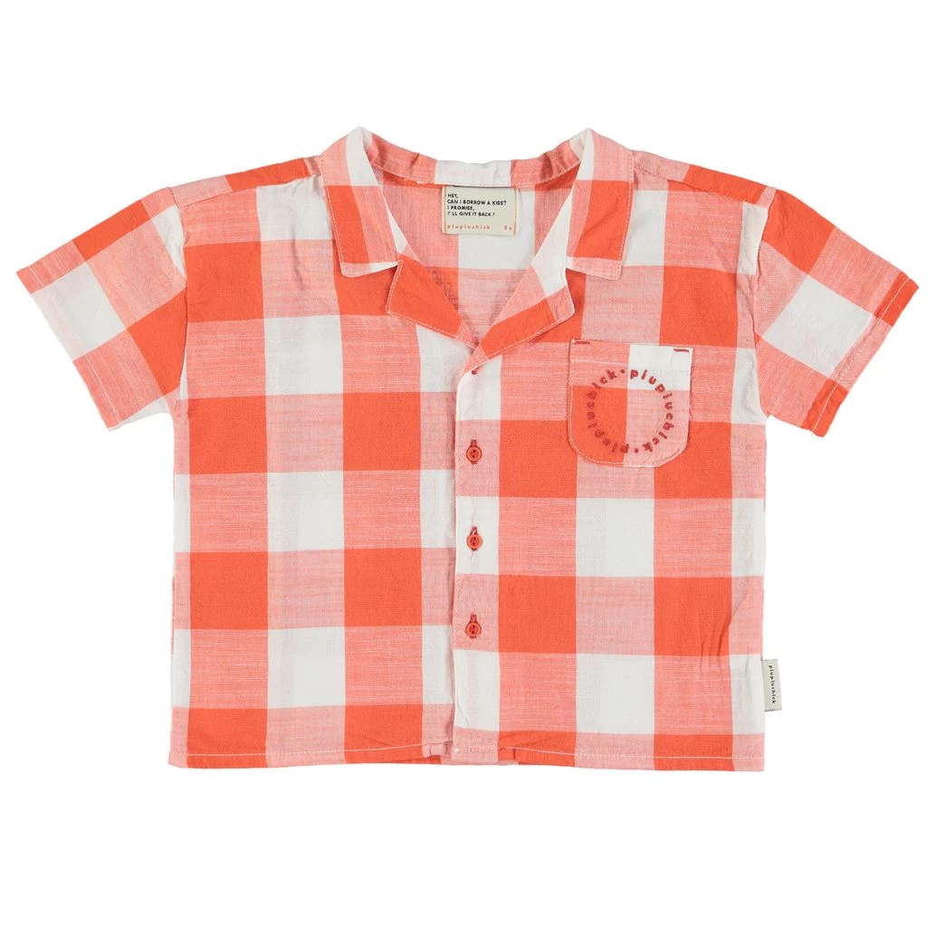 Gingham Shirt Red 1 Gingham Shirt Red