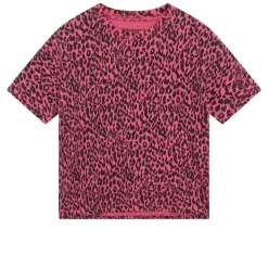 Zadig & Voltaire Leopard Print T-Shirt Pink