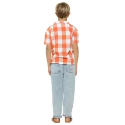 Gingham Shirt Red 6 Gingham Shirt Red -PETIT BATEAU Store 1024x1024 1490