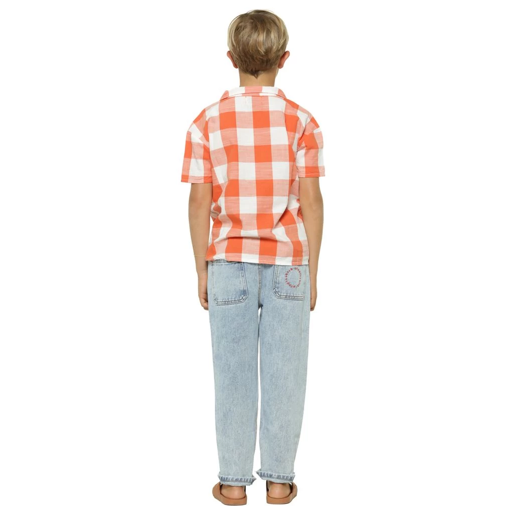 Gingham Shirt Red 3 Gingham Shirt Red - Image 3