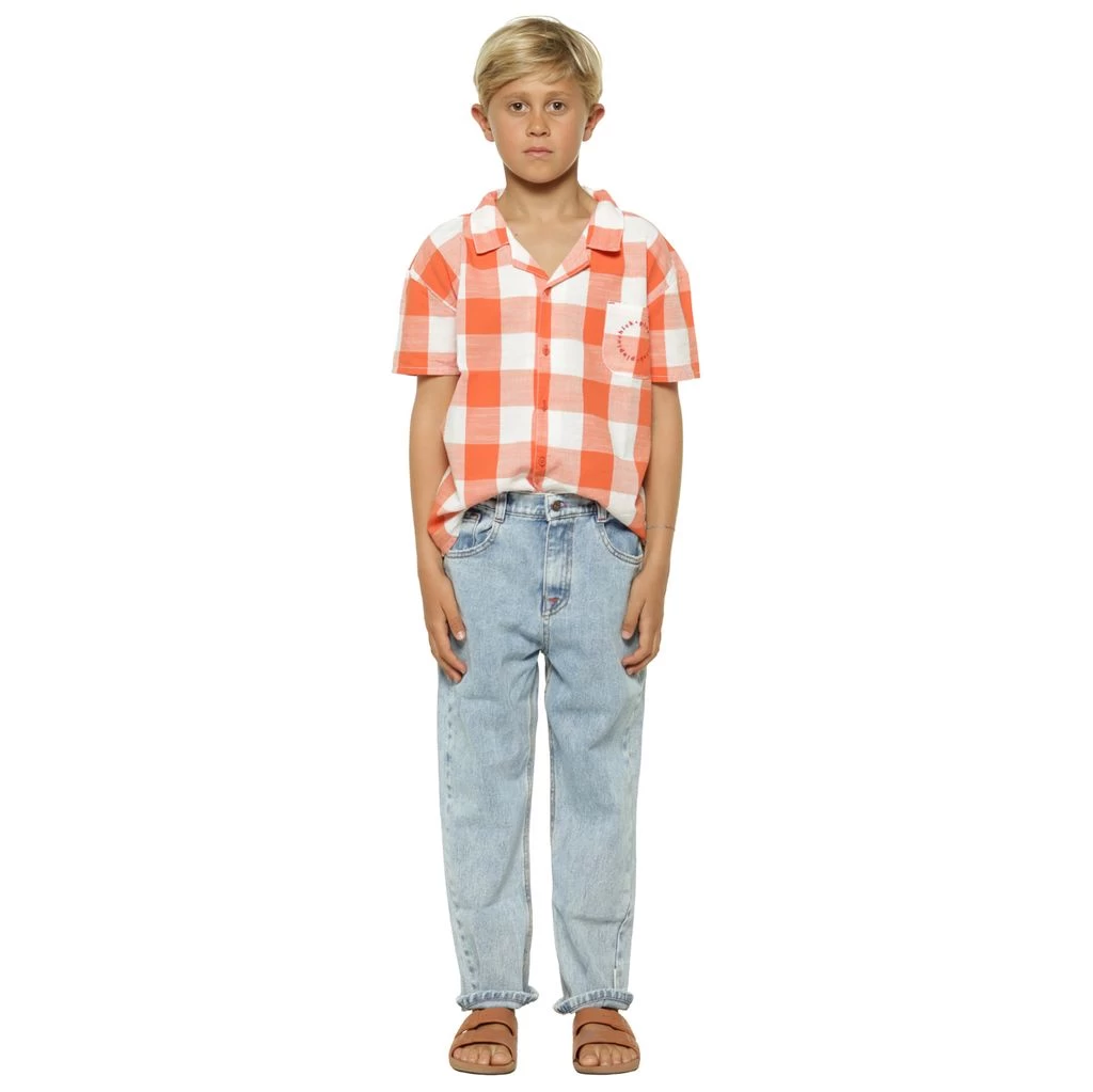 Gingham Shirt Red 4 Gingham Shirt Red - Image 4