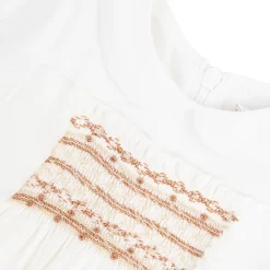 TARTINE ET CHOCOLAT Baby Ceremonie Dress Cream -PETIT BATEAU Store 1024x1024 1535