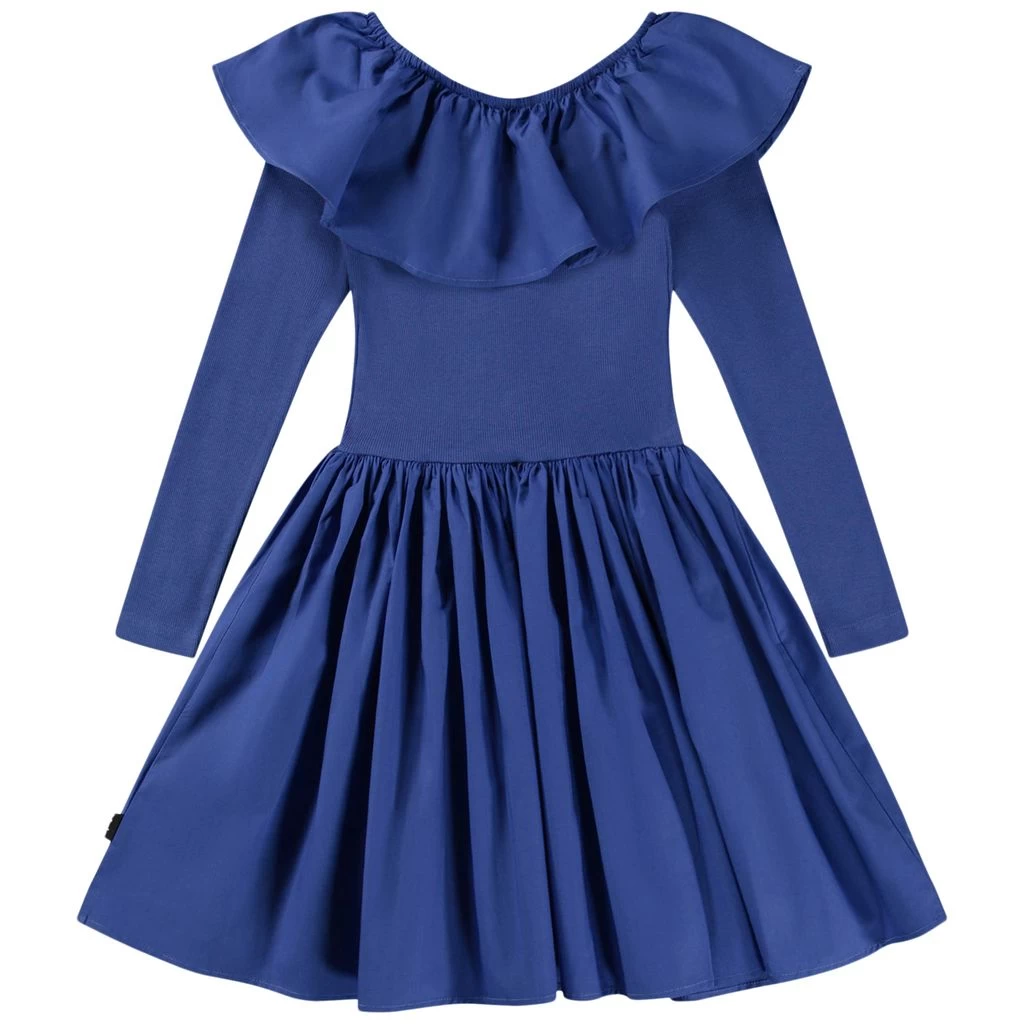 Molo GOTS Cille Dress Twillight Blue 2 Molo GOTS Cille Dress Twillight Blue - Image 2