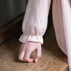 TARTINE ET CHOCOLAT Gingham Dress Vieux Rose -PETIT BATEAU Store 1024x1024 1543