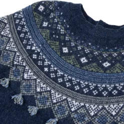 TARTINE ET CHOCOLAT Jardin D'hiver Knitted Dress Marine -PETIT BATEAU Store 1024x1024 1559