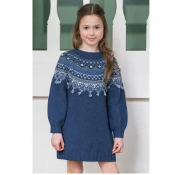 TARTINE ET CHOCOLAT Jardin D'hiver Knitted Dress Marine -PETIT BATEAU Store 1024x1024 1560
