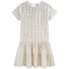 Molo Cicely Dress Golden Check