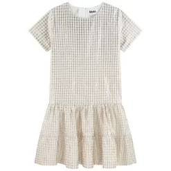 Molo Cicely Dress Golden Check
