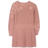 TARTINE ET CHOCOLAT Knitted Dress Vieux Rose