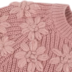 TARTINE ET CHOCOLAT Knitted Dress Vieux Rose -PETIT BATEAU Store 1024x1024 1590