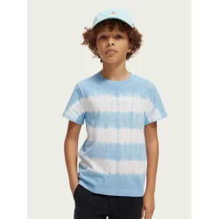 Scotch & Soda T-Shirt With Tie-dye Effect Blue -PETIT BATEAU Store 1024x1024 16