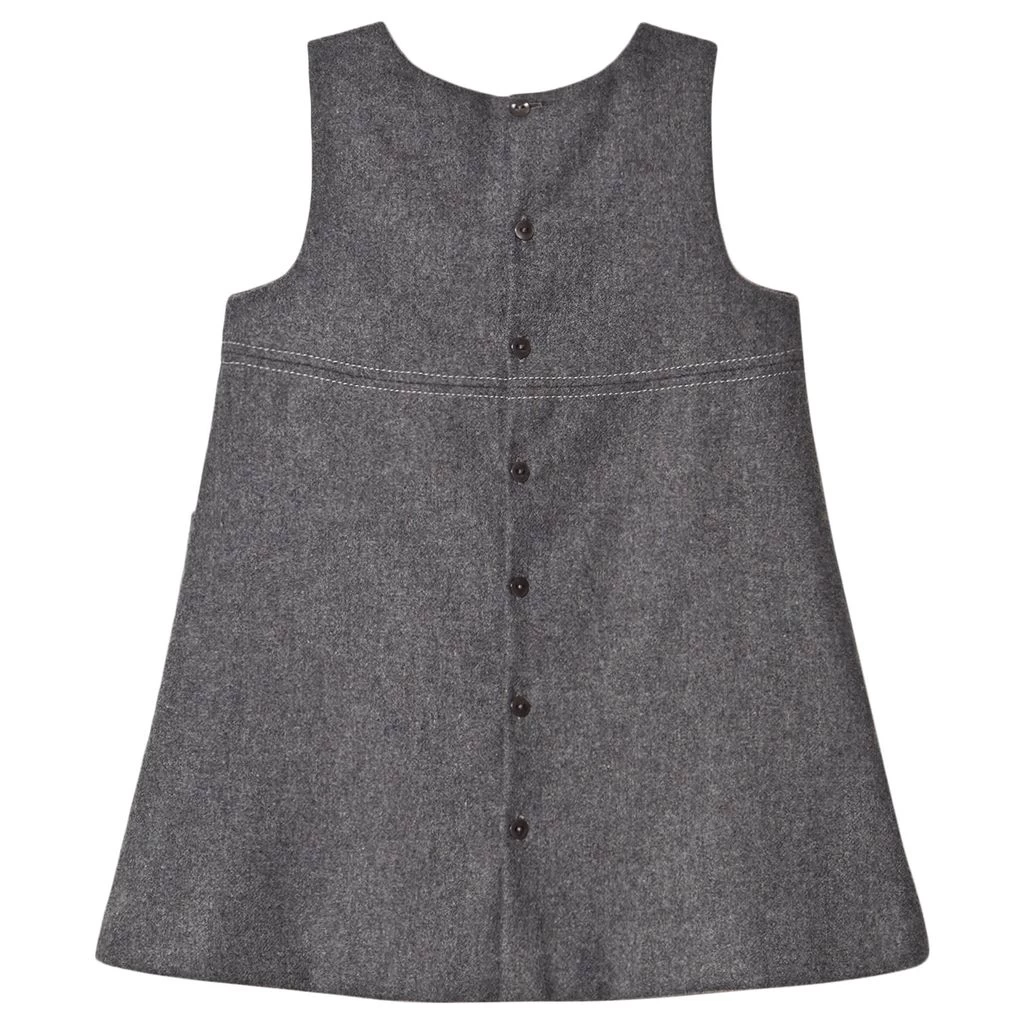 Jacadi PI Dress Gray 2 Jacadi PI Dress Gray - Image 2