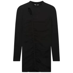 Les Coyotes De Paris Donna Jersey Dress Black