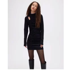 Les Coyotes De Paris Donna Jersey Dress Black -PETIT BATEAU Store 1024x1024 1634