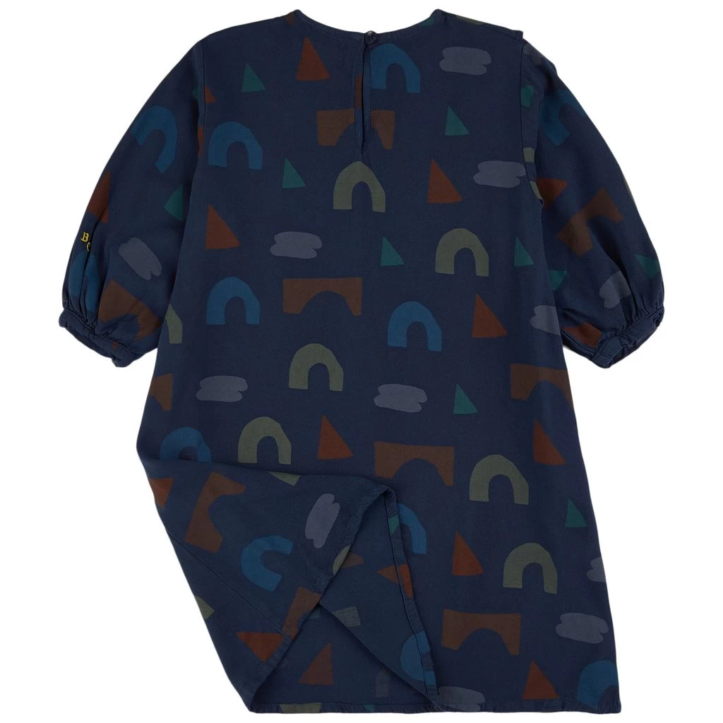 Bobo Choses Playful Printed Dress Midnight Blue 2 Bobo Choses Playful Printed Dress Midnight Blue - Image 2
