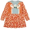 Stella McCartney Kids Printed Dress Orange
